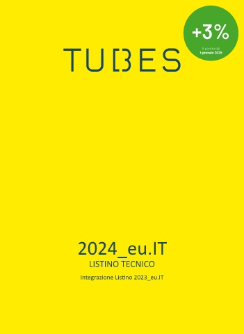 tubes - listino 2024 integrazione